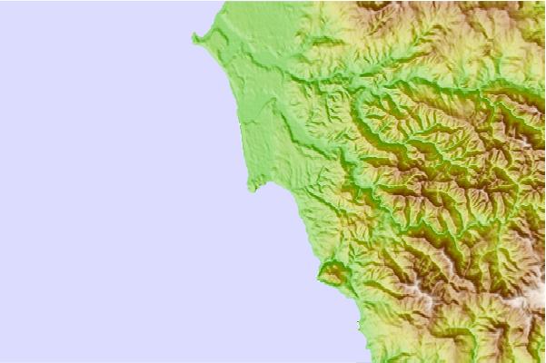 Surf spots located close to Port Orford