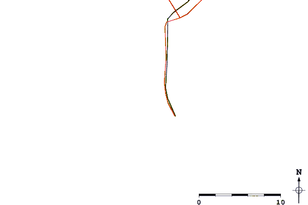 Roads and rivers around Port Rhu