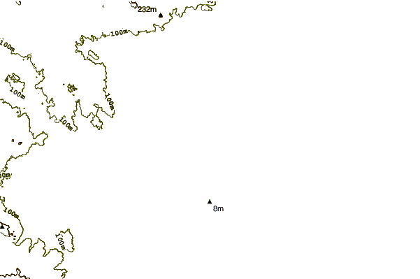 Shoreline around Port Saplaya
