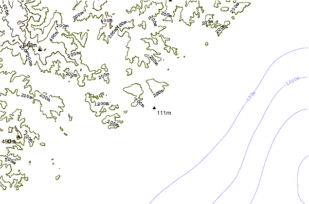 Shoreline around Port St Johns