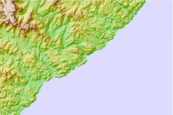 Surf spots located close to Port St Johns