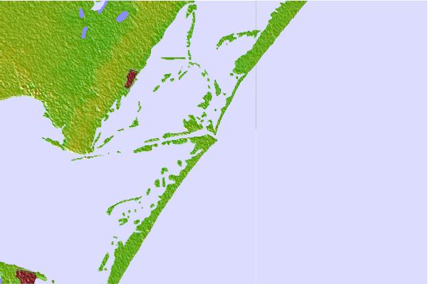 Surf breaks located close to Port Aransas