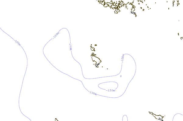 Shoreline around Port Bara