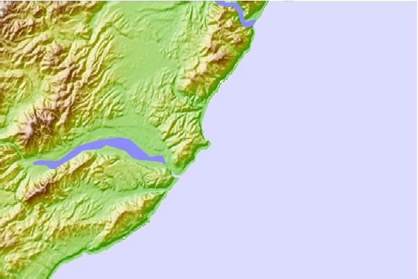 Surf breaks located close to Port Robinson