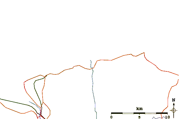 Roads and rivers around Portballintrae