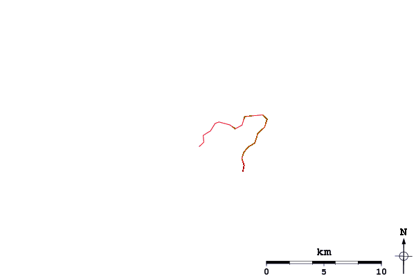 Roads and rivers around Portinfer