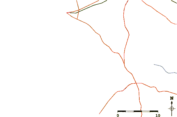 Roads and rivers around Porto Covo