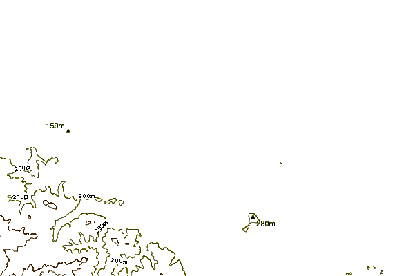 Shoreline around Porto Verde (Oasi-Palazzoni)