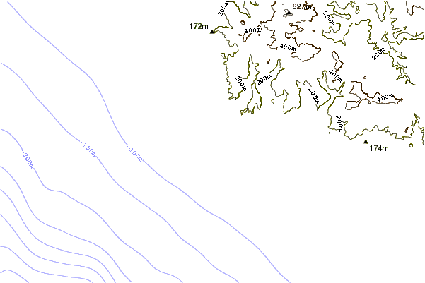 Shoreline around Porto