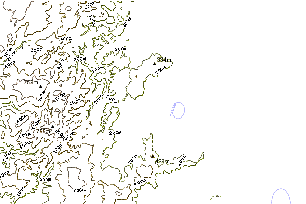 Shoreline around Possums Reef