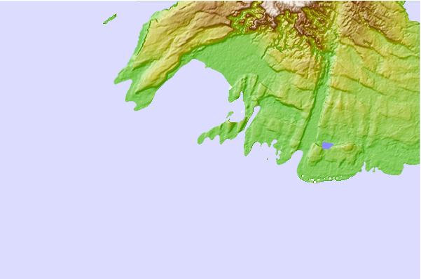 Surf spots located close to Pounders