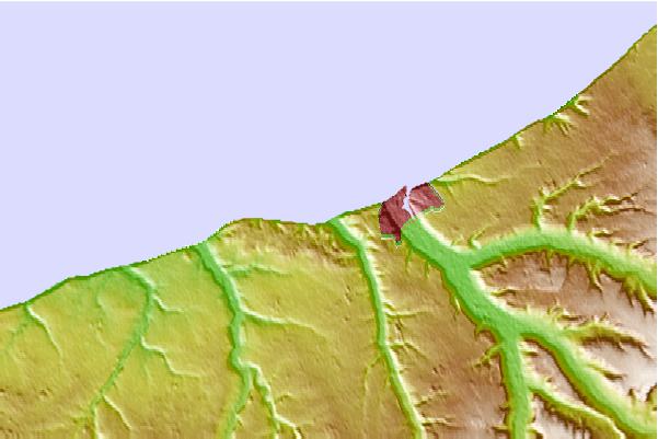 Surf spots located close to Pourville