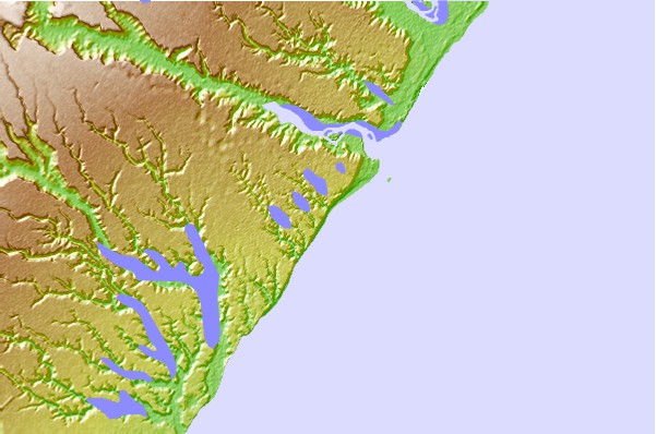 Surf spots located close to Poxim