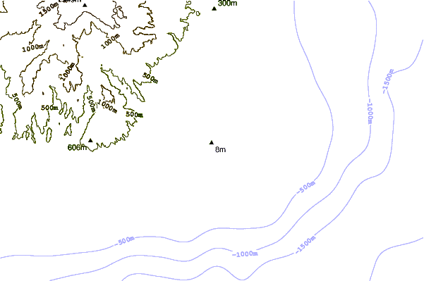Shoreline around Pozo Izquierdo