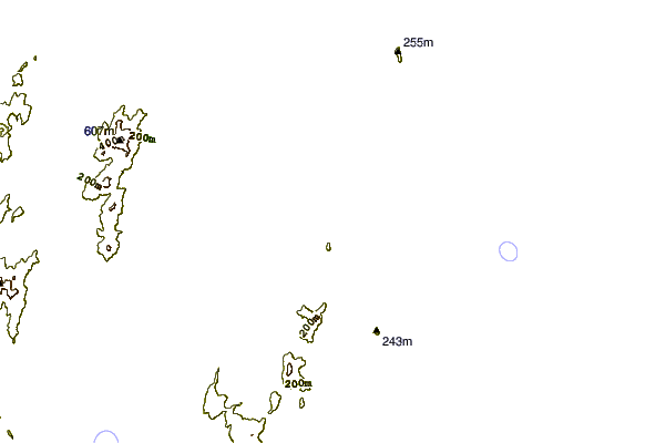Shoreline around Praia Brava