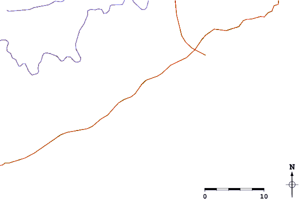 Roads and rivers around Praia Brava Citadel