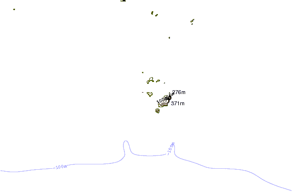 Shoreline around Praia Brava