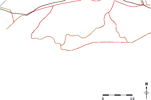 Roads and rivers around Praia da Macumba