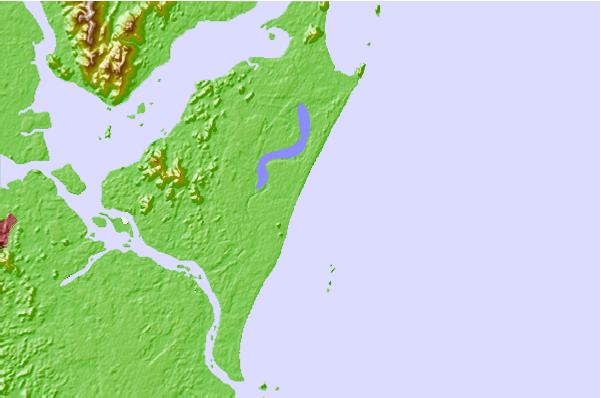 Surf spots located close to Praia Grande