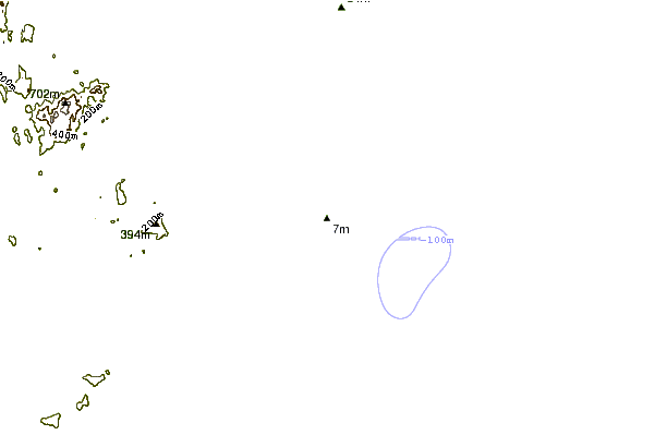 Shoreline around Praia Grande