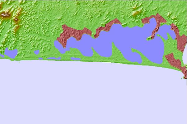 Surf spots located close to Praia Seca