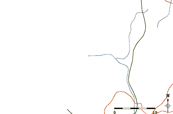 Roads and rivers around Praia da Vieira