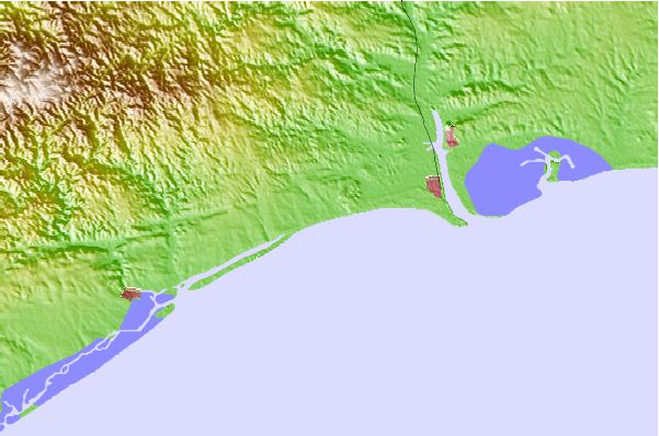 Surf spots located close to Praia de Altura