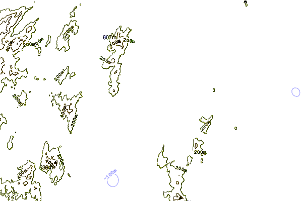 Shoreline around Praia do Forte