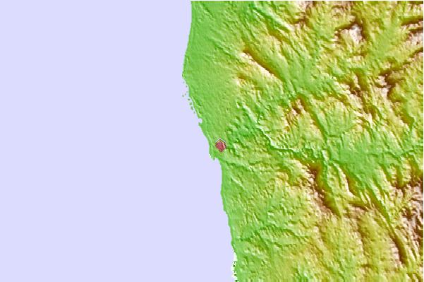 Surf spots located close to Praia do Rock