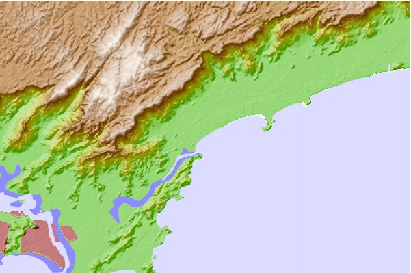 Surf spots located close to Praia da Bertioga