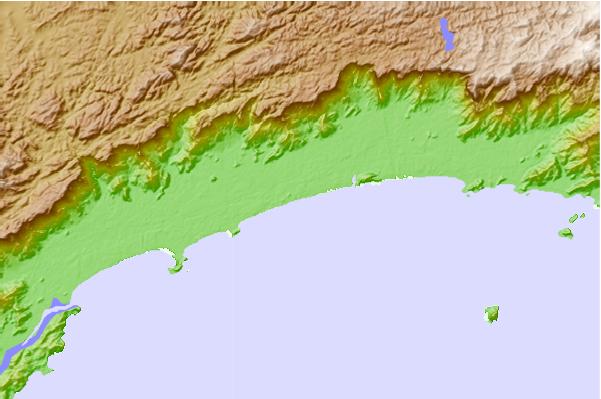 Surf breaks located close to Praia da Boraceia
