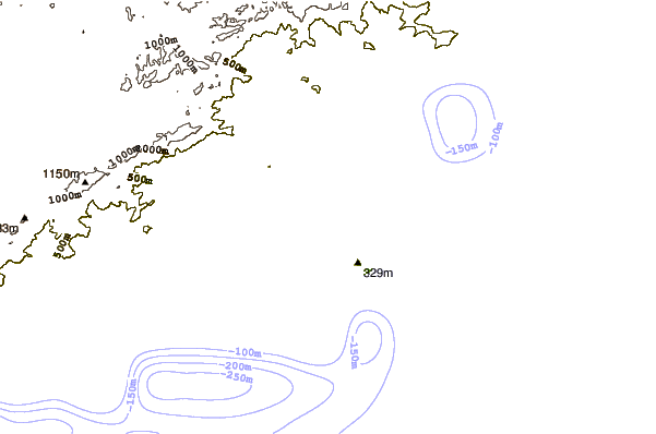 Shoreline around Praia de Fora