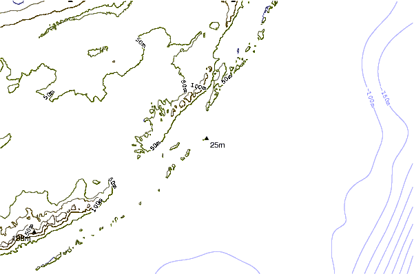 Shoreline around Praia de Zavora