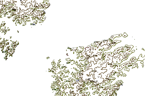 Shoreline around Praia do Calhau
