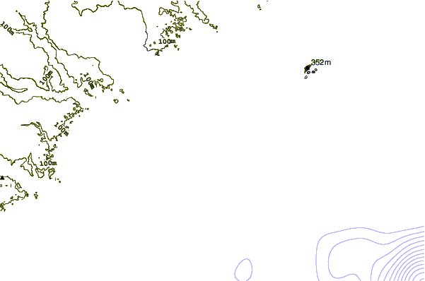 Shoreline around Praia do Frances