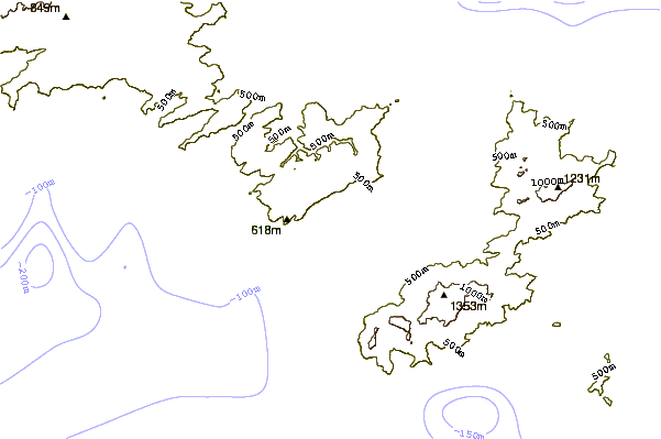 Shoreline around Praia do Guaeca