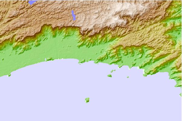 Surf spots located close to Praia do Juquei
