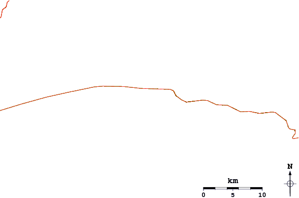 Roads and rivers around Praia do Juquei