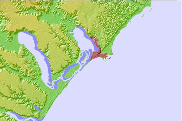 Surf spots located close to Praia do Pontal