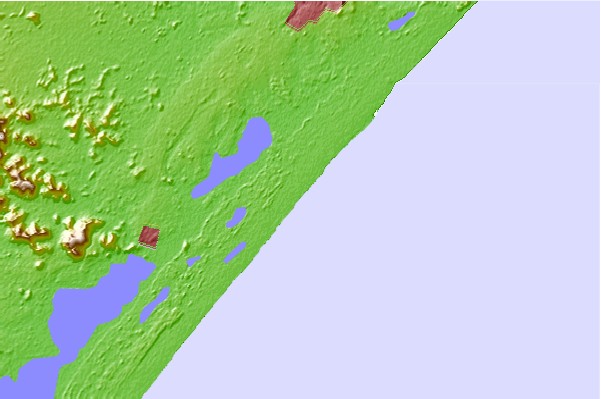 Surf spots located close to Praia do Rincao