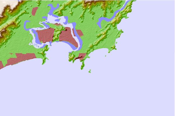 Surf spots located close to Praia do Tombo