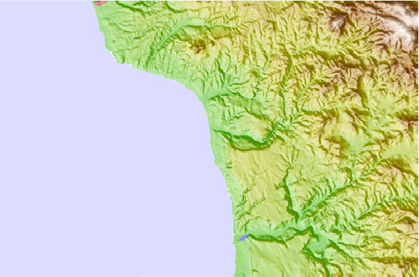 Surf spots located close to Primo Tapia