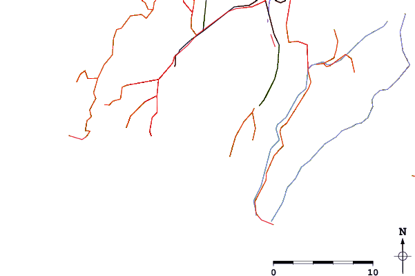 Roads and rivers around Propellers