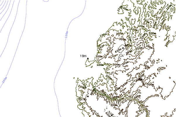 Shoreline around Puertecillo
