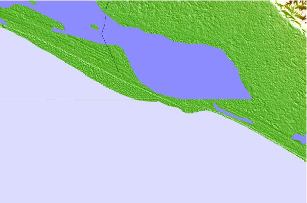 Surf spots located close to Puerto Arista