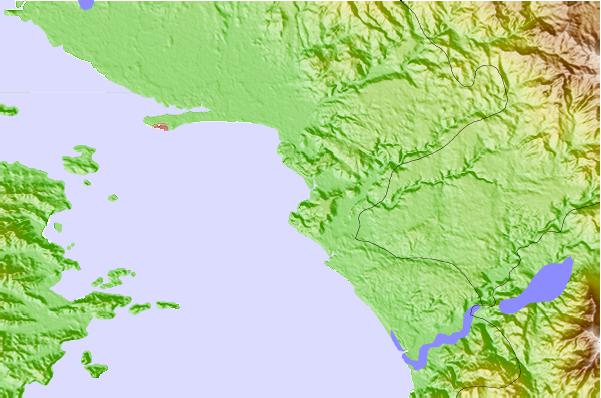 Surf spots located close to Puerto Caldera - El Hoyo
