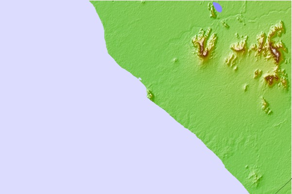 Surf spots located close to La Farola