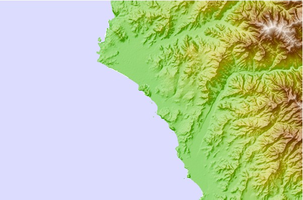 Surf spots located close to Puerto Nuevo