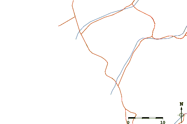 Roads and rivers around Puerto Viejo