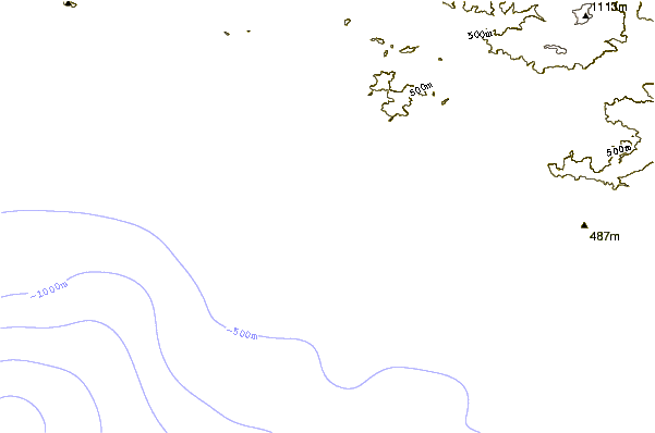 Shoreline around Puerto Escondido